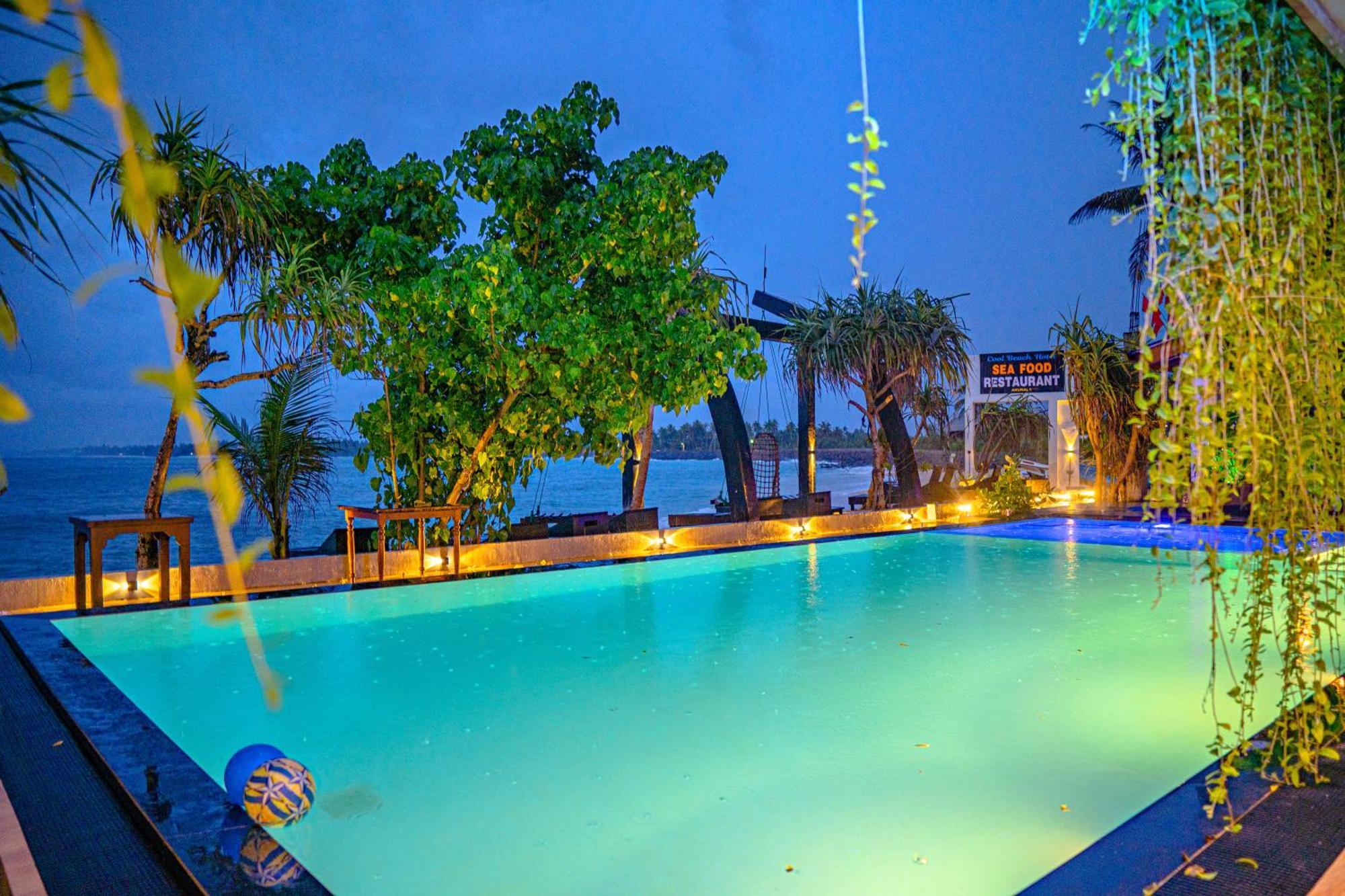 Cool Beach Hotel Hikkaduwa Exterior photo